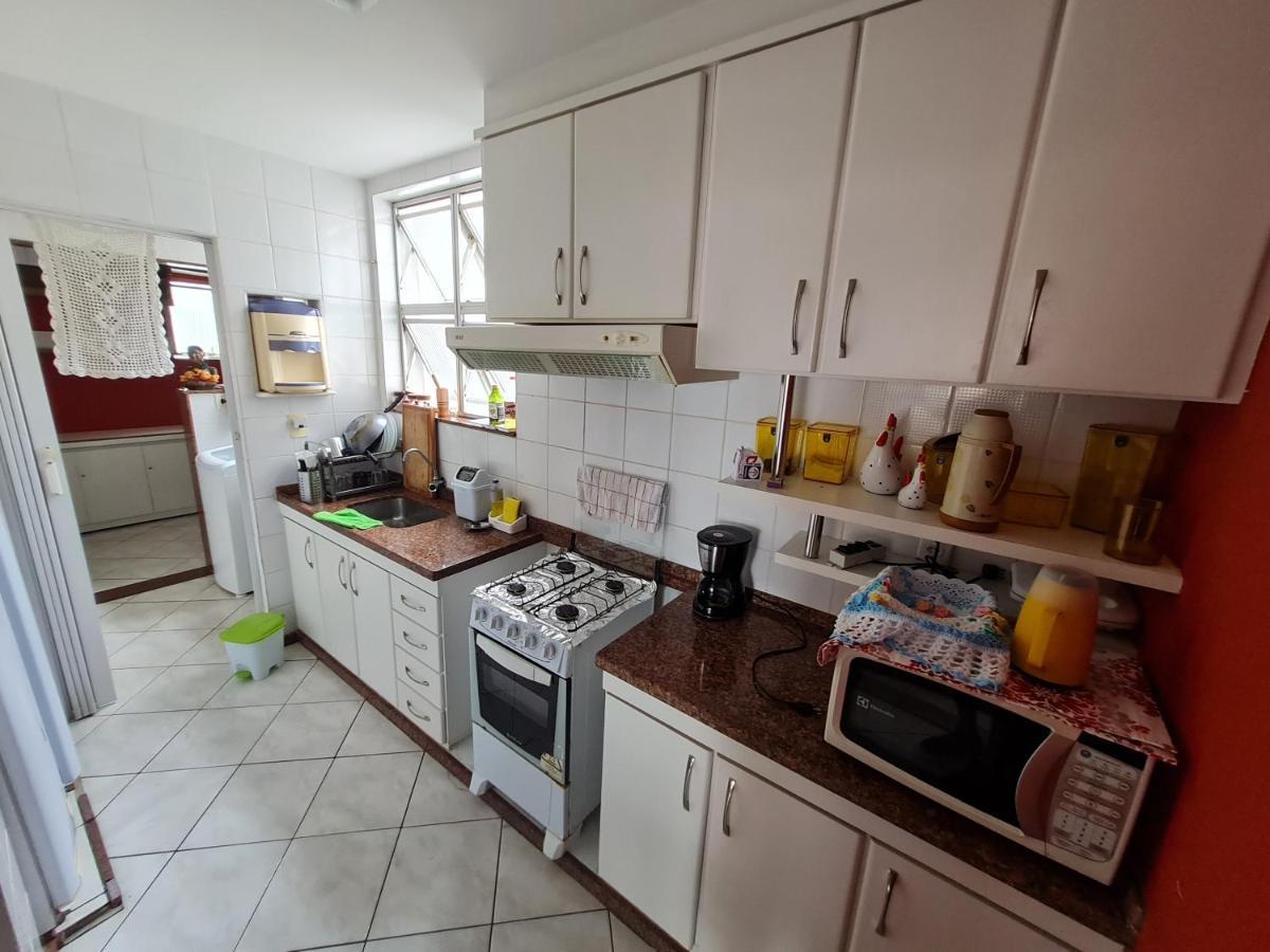 グアラパリーApt Encantador Praia Do Morro 20 Metros Da Praia.アパートメント エクステリア 写真
