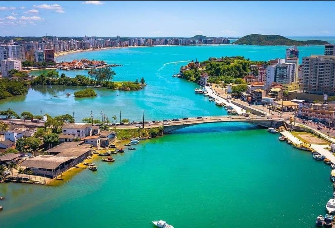 グアラパリーApt Encantador Praia Do Morro 20 Metros Da Praia.アパートメント エクステリア 写真