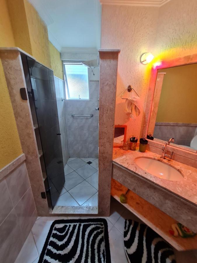 グアラパリーApt Encantador Praia Do Morro 20 Metros Da Praia.アパートメント エクステリア 写真