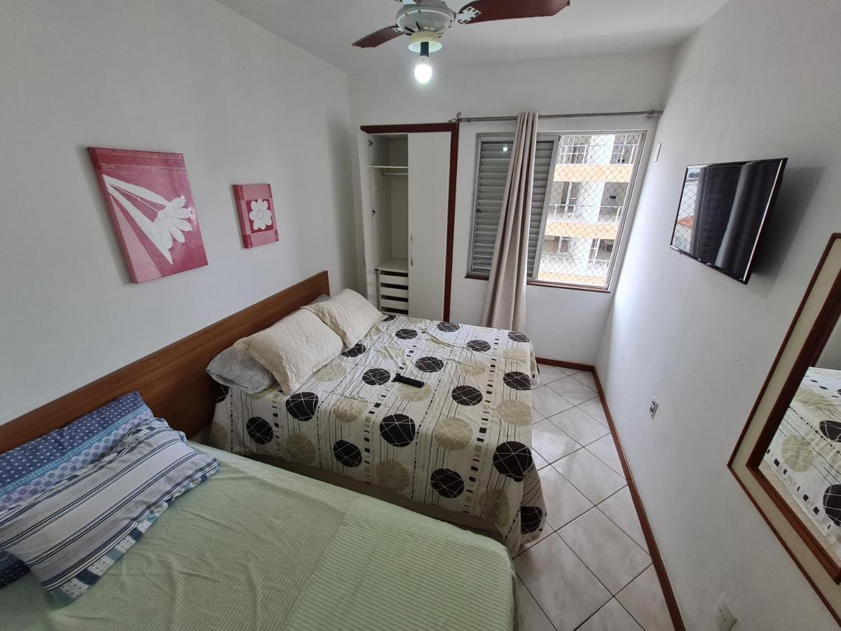 グアラパリーApt Encantador Praia Do Morro 20 Metros Da Praia.アパートメント エクステリア 写真