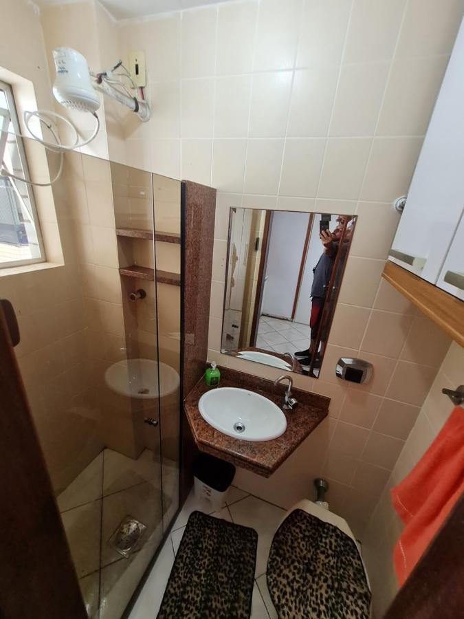 グアラパリーApt Encantador Praia Do Morro 20 Metros Da Praia.アパートメント エクステリア 写真